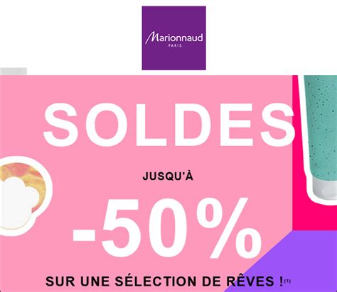 marionnaud soldes.